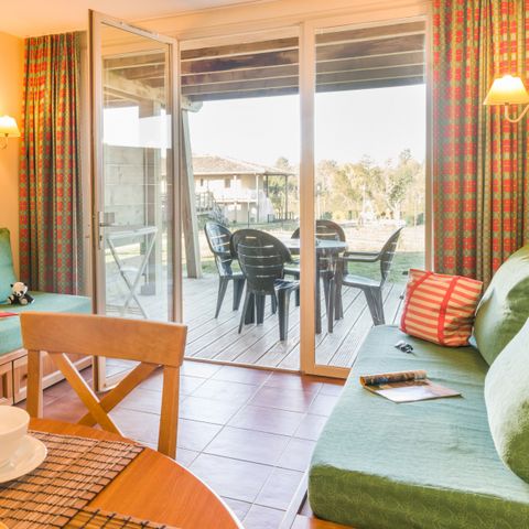 Apartement 5 Personen - - 1 Schlafzimmer - Terrasse oder Balkon