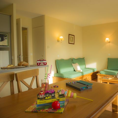 Apartement 7 Personen - - 1 Schlafzimmer + 1 Schlafalkoven - Terrasse oder Balkon
