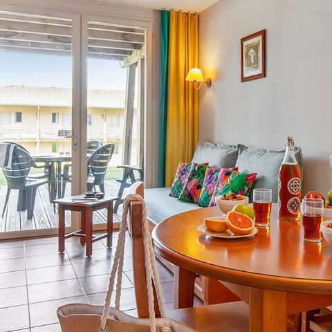 Studio 5 personen - Studio - 1 Schlafalkoven - Terrasse oder Balkon