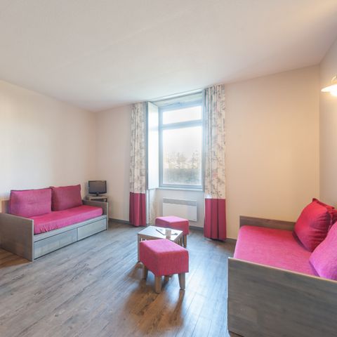 Apartement 5 Personen - - 1 Schlafzimmer
