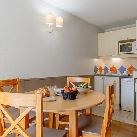 Studio 4 personen - 1 Schlafbereich - Balkon