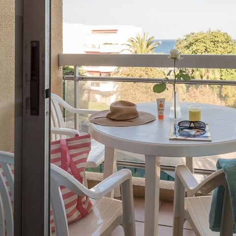 Wohnung 6 personen - - 1 Schlafzimmer + 1 Schlafnische - Meerblick - Klimatisiert