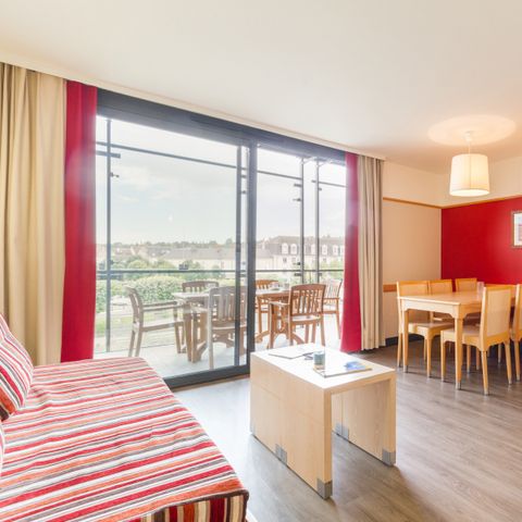 Apartement 6 Personen - - 1 Schlafzimmer + 1 Schlafalkoven - Terrasse oder Balkon
