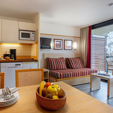 Wohnung 5 personen - 1 Schlafalkoven - Terrasse oder Balkon