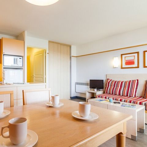 Wohnung 6 personen - 1 Schlafzimmer - 1 Schlafalkoven - Terrasse oder Balkon