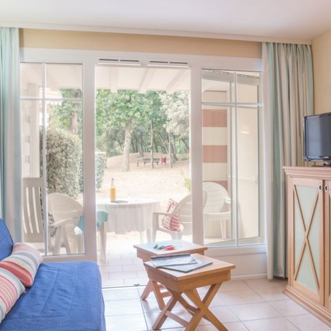 Apartement 4 Personen - - 1 Schlafzimmer - Terrasse oder Balkon - Südlage