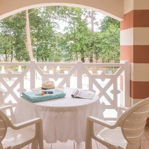 Apartement 5 Personen - - 1 Schlafzimmer - Terrasse oder Balkon