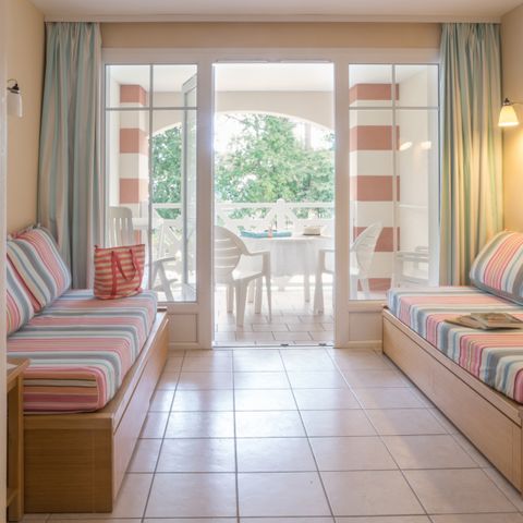 Apartement 5 Personen - - 1 Schlafzimmer - Terrasse oder Balkon