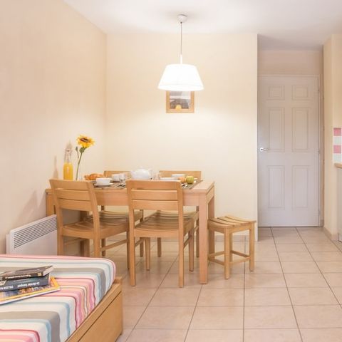 Apartement 5 Personen - - 1 Schlafzimmer - Terrasse oder Balkon
