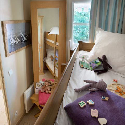 Wohnung 6 personen - - 1 Schlafzimmer + 1 Schlafalkoven - Terrasse oder Balkon