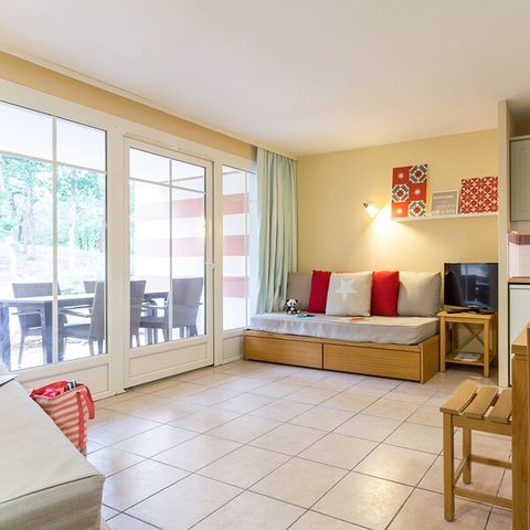 Wohnung 5 personen - - 1 Schlafzimmer - Terrasse oder Balkon - Südlage
