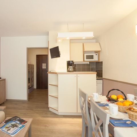 Studio 4 personen - Studio - 1 Schlafalkoven - Terrasse oder Balkon