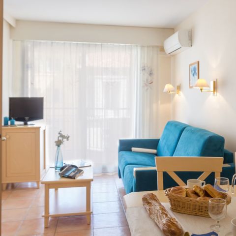 Apartement 4 Personen - - 1 Schlafalkoven - Balkon
