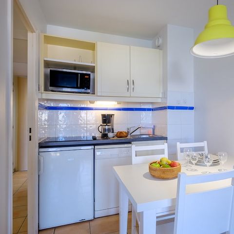 Studio 4 Personen - Studio - 1 Schlafalkoven - Balkon - Gartenblick