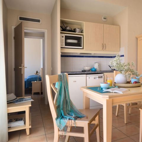 Apartement 4 Personen - - 1 Schlafzimmer - Balkon