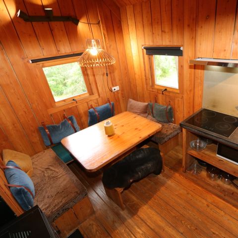Unterkunft 5 personen - Hobo-Hütte auf Höhe 5