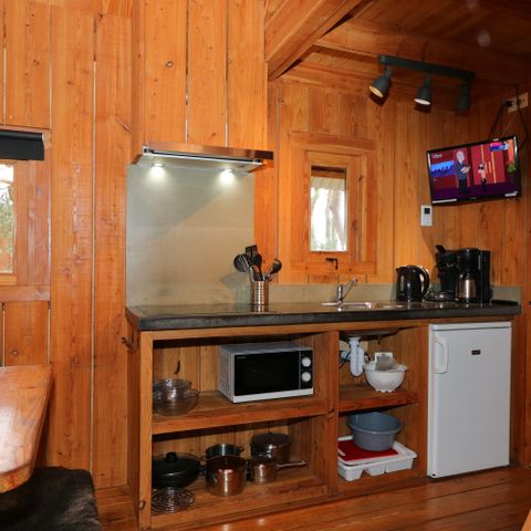 Unterkunft 5 personen - Hobo-Hütte auf Höhe 5