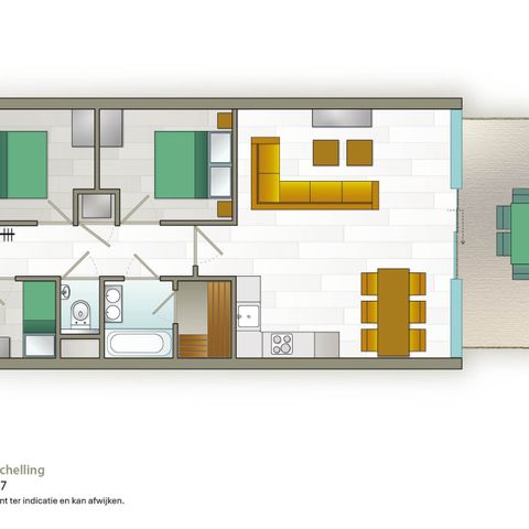 Apartement 5 Personen - Mit Sauna