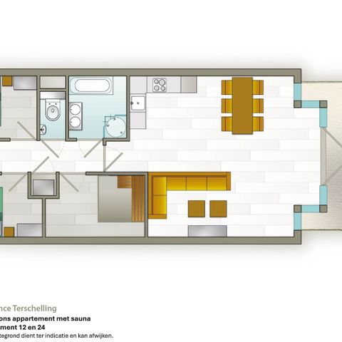 Apartement 4 Personen - Mit Sauna