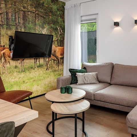 LODGE 4 Personen - Waldhütte Wellness