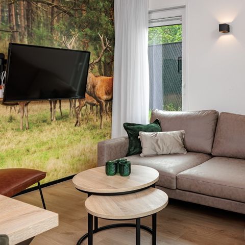 Lodge 4 personen - Waldhütte Wellness