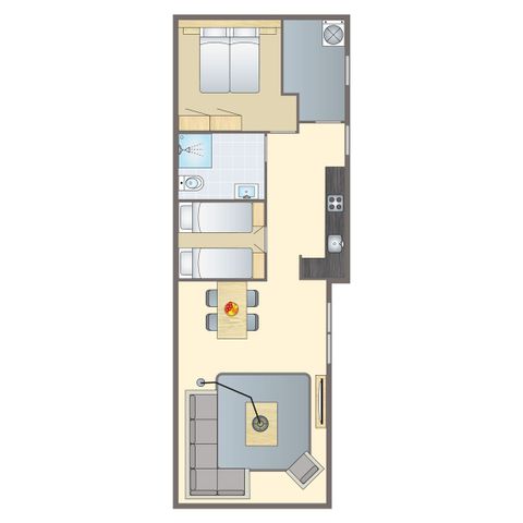 Bungalow 4 Personen - 4C