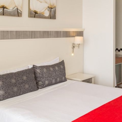 Wohnung 6 personen - 2 Schlafzimmer - Blick auf den Pool