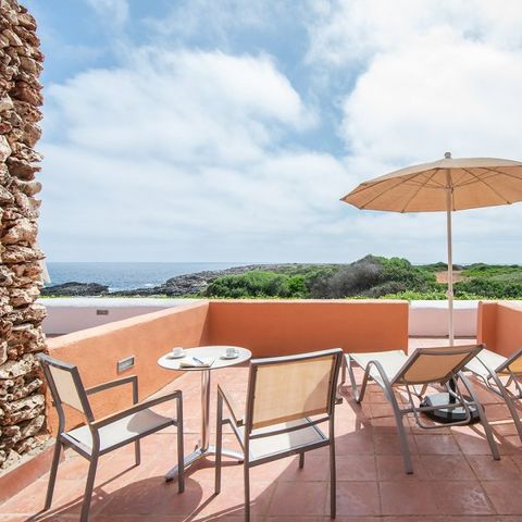Zimmer 2 Personen - Doppelzimmer - Terrasse oder Balkon - Meerblick - inklusive Frühstück