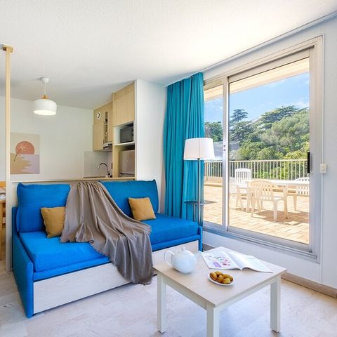 Apartement 6 Personen - 1 Zimmer + 1 Schlafbereich