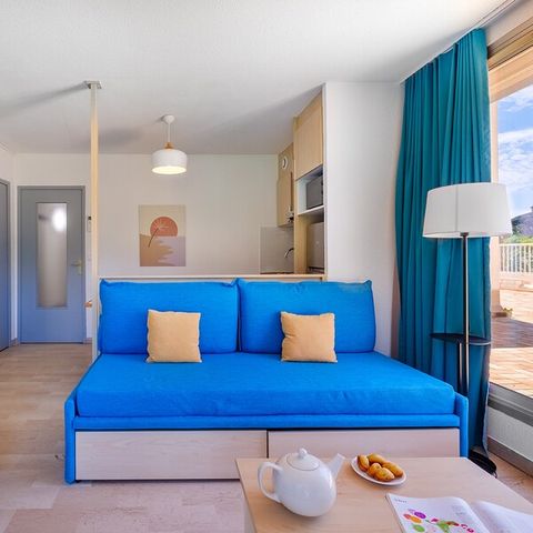 Apartement 6 Personen - 1 Zimmer + 1 Schlafbereich