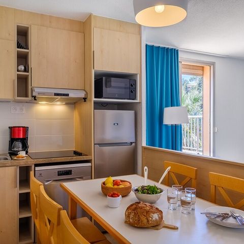 Apartement 6 Personen - 1 Zimmer + 1 Schlafbereich