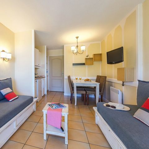 Apartement 5 Personen - - 1 Schlafzimmer - Terrasse oder Balkon