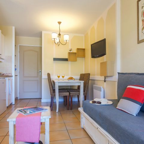Apartement 5 Personen - - 1 Schlafzimmer - Terrasse oder Balkon