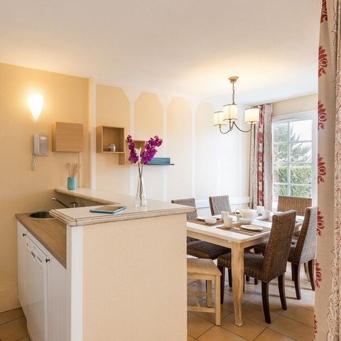 Wohnung 6 personen - 1 Schlafzimmer - 1 Schlafalkoven - Terrasse oder Balkon
