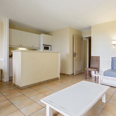 Wohnung 8 personen - 2 Schlafzimmer - 1 Schlafalkoven - Terrasse oder Balkon