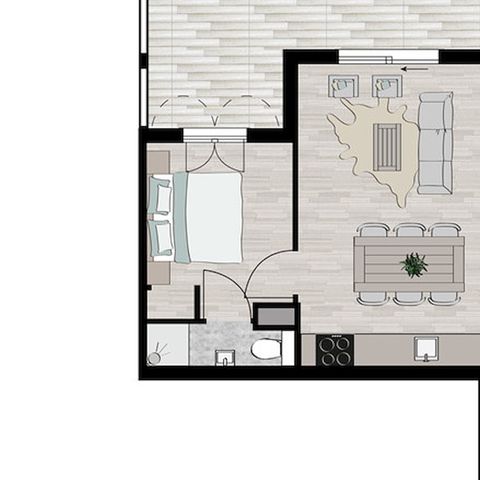Apartement 6 Personen - Dahu
