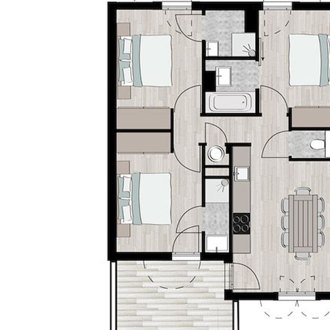 Apartement 8 Personen - Marvel