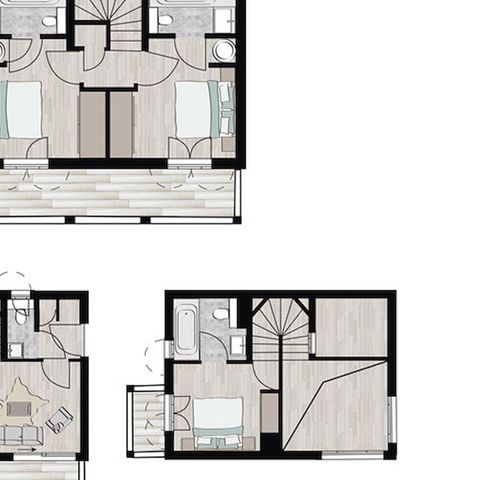 Chalet 8 Personen - Duplex Enziane