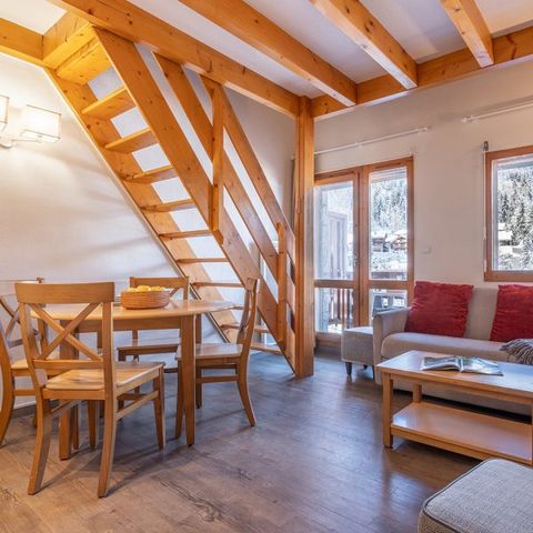 Studio 6 Personen - (max 4 Erwachsene) - Hütte + Schlafsofa - Bergblick - Renoviert