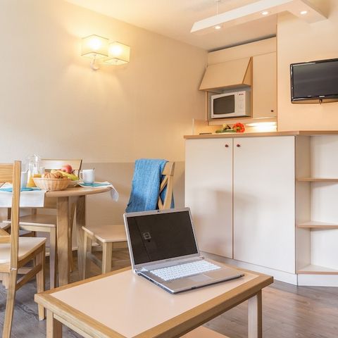 Studio 4 personen - 1 Schlafbereich