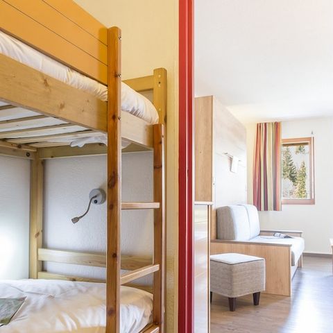 Studio 4 personen - 1 Schlafbereich
