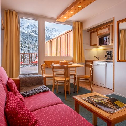 Studio 4 Personen - Studio 4 Personen - 1 Schlafbereich - Talblick