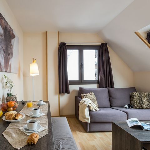 Apartement 5 Personen - Standard 2-Schlafzimmer