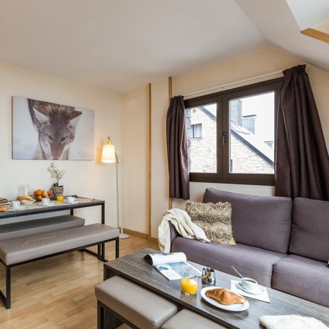 Apartement 5 Personen - Standard 2-Schlafzimmer