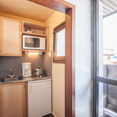 Apartement 3 Personen - Studio Standard-Eco (max 2 Erwachsene)