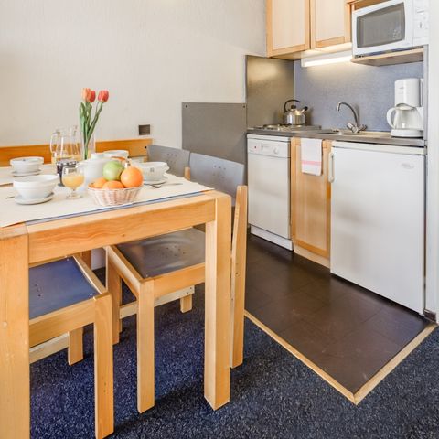 Apartement 4 Personen - Studio Standard-Eco (max 2 Erwachsene)