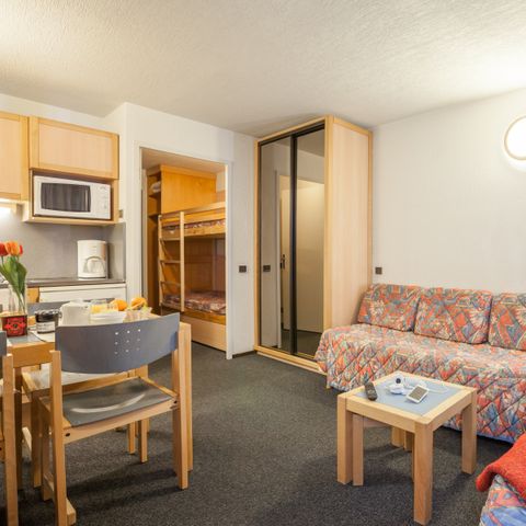 Apartement 4 Personen - Studio Standard-Eco (max 2 Erwachsene)