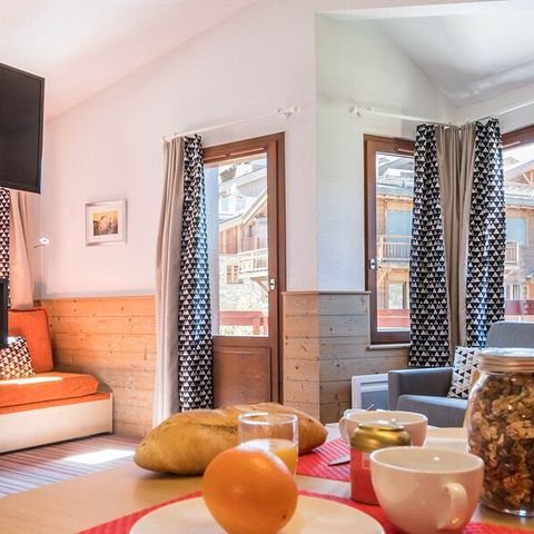 Studio 4 personen - Studio-Balkon
