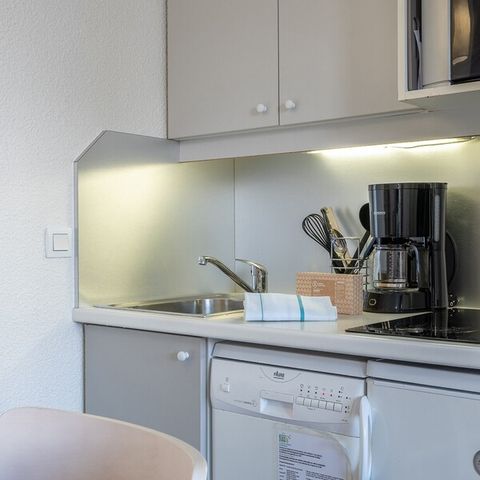 Studio 4 personen - 1 Schlafbereich - Freie Bergsicht
