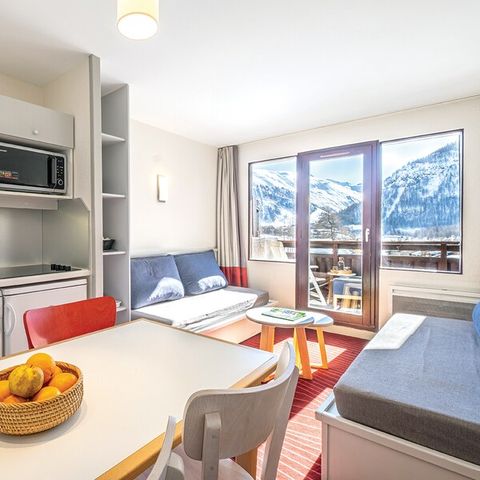 Wohnung 4 personen - 1 Schlafzimmer - Freie Bergsicht